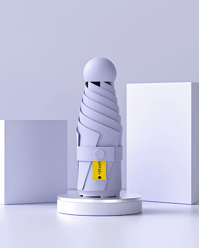 Mini Capsule Umbrella (Phone-Sized) – Ultra-Lightweight, Pocket-Sized Travel Parasol_img_1