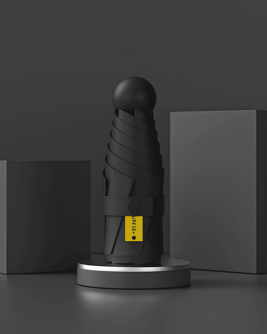 Mini Capsule Umbrella (Phone-Sized) – Ultra-Lightweight, Pocket-Sized Travel Parasol
