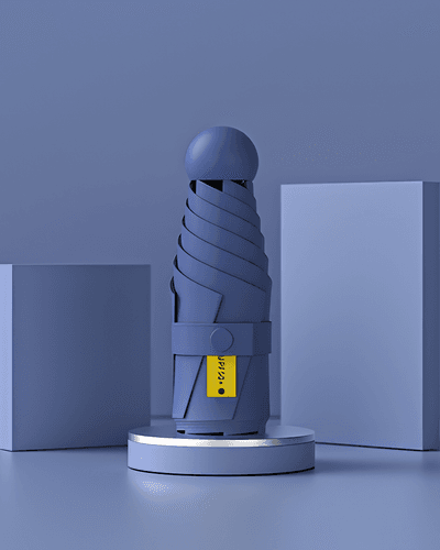 Mini Capsule Umbrella (Phone-Sized) – Ultra-Lightweight, Pocket-Sized Travel Parasol_img_4