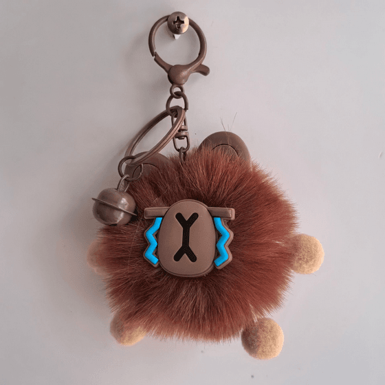 Fuzzy Charm Buddy Keychain Collection